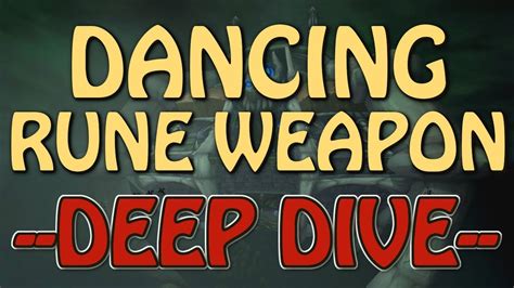 Rune weapon with dancing prowess